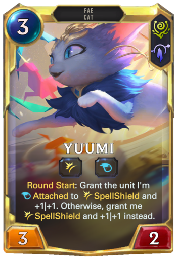 Leveled Yuumi Card