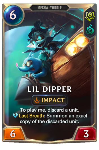 Lil Dipper Card