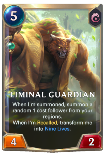 Liminal Guardian Card