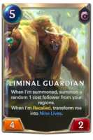 Liminal Guardian Card
