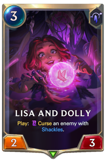 Lisa and Dolly Card