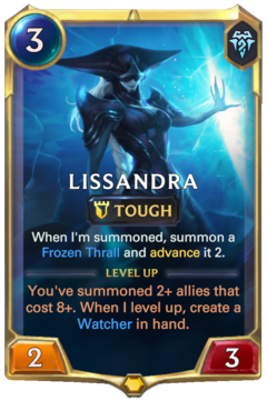 Lissandra Card