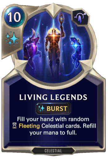 Living Legends Card