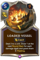 Loaded Vessel Card