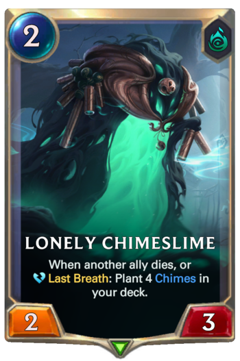 Lonely Chimeslime Card