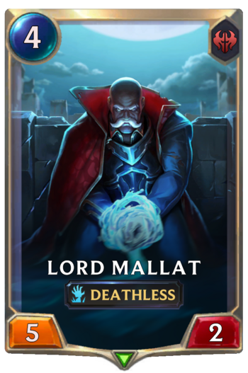 Lord Mallat Card