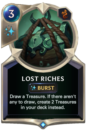 Lost Riches Card