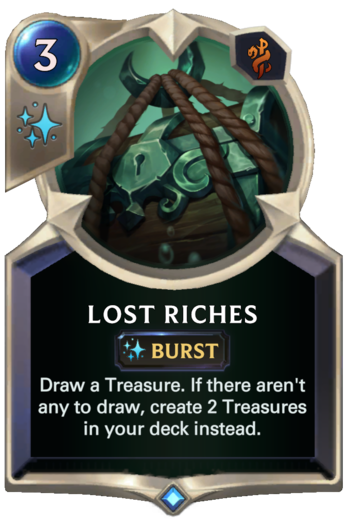 Lost Riches Card