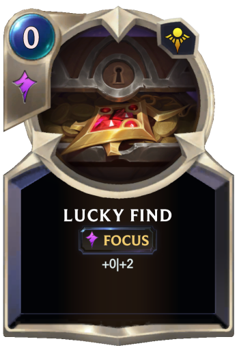 Lucky Find Card