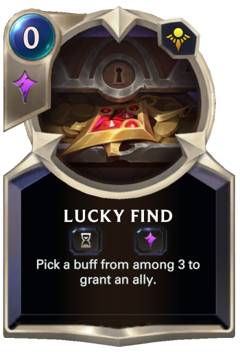 Lucky Find Card