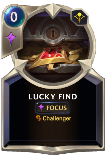 Lucky Find Card