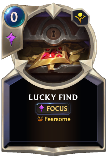 Lucky Find Card