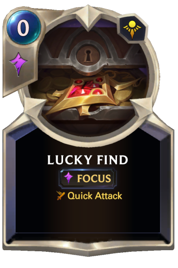 Lucky Find Card