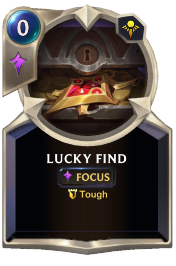 Lucky Find Card