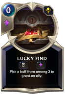 Lucky Find Card