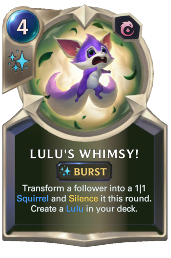 Lulu's Whimsy! Card