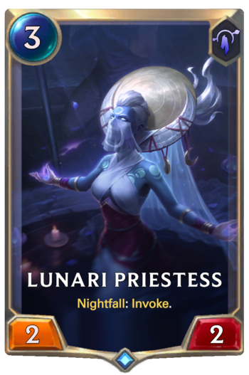 Lunari Priestess Card