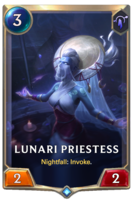 Lunari Priestess Card
