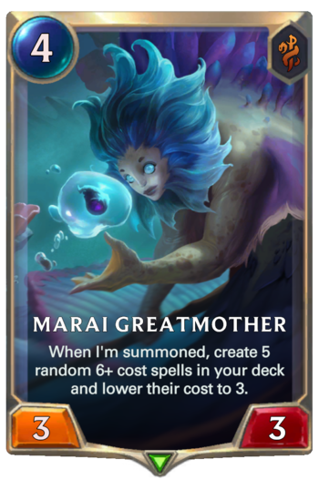 Marai Greatmother Card