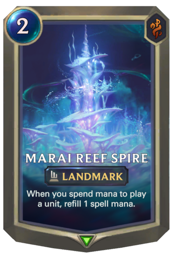 Marai Reef Spire Card
