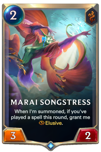 Marai Songstress Card