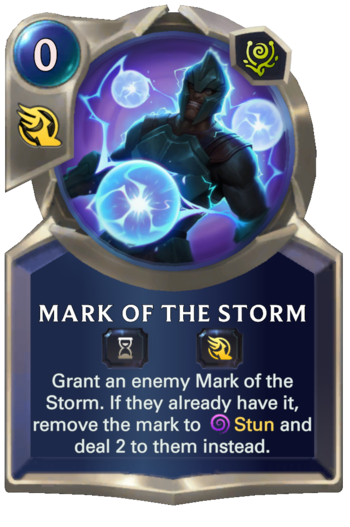 Mark of the Storm Card