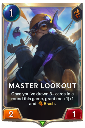 Master Lookout Card