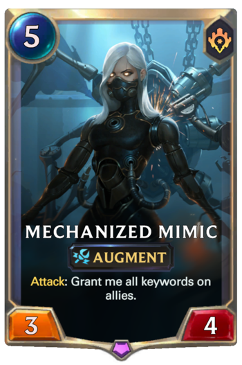 Mechanized Mimic Card