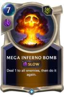 Mega Inferno Bomb Card
