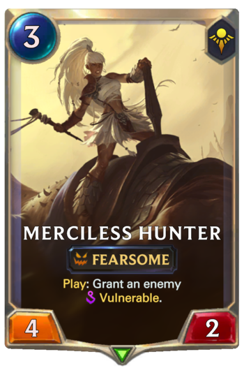Merciless Hunter Card