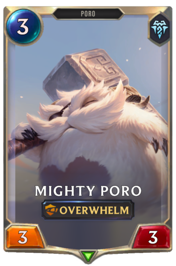 Mighty Poro Card