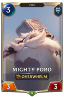 Mighty Poro Card