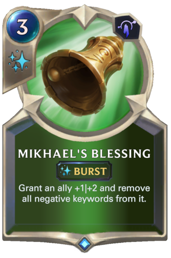 Mikhael's Blessing Card