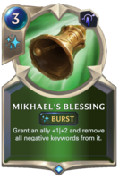 Mikhael's Blessing Card