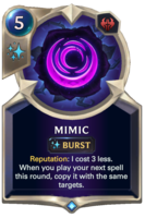 Mimic Card