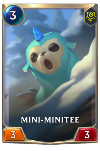 Mini-Minitee Card