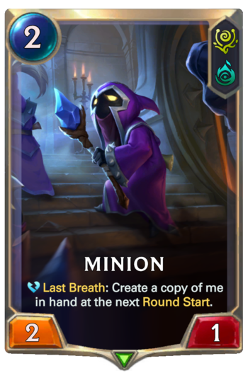 Minion Card