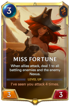 Miss Fortune Card