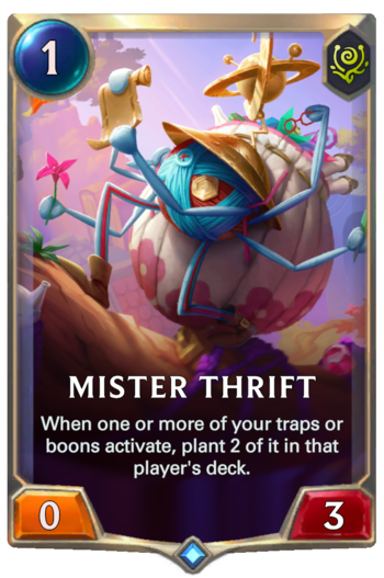 Mister Thrift Card