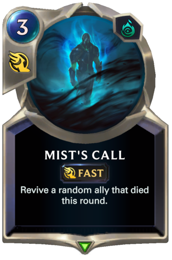 Mist's Call Card