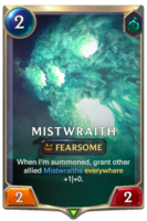 Mistwraith Card