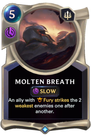 Molten Breath Card