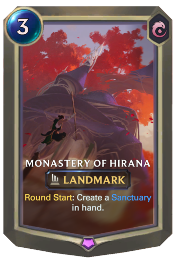 Monastery of Hirana Card