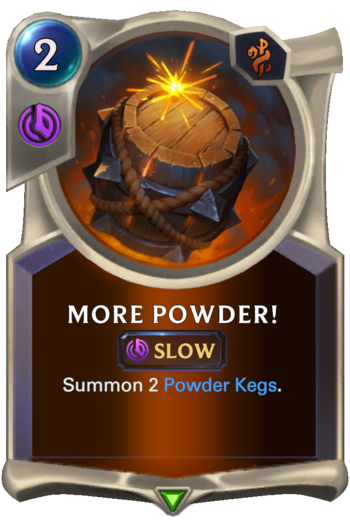 More Powder! Card