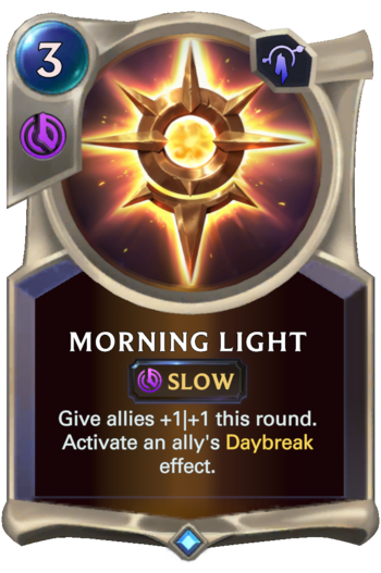 Morning Light Card