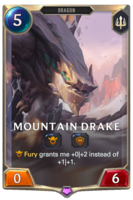 Mountain Drake Card