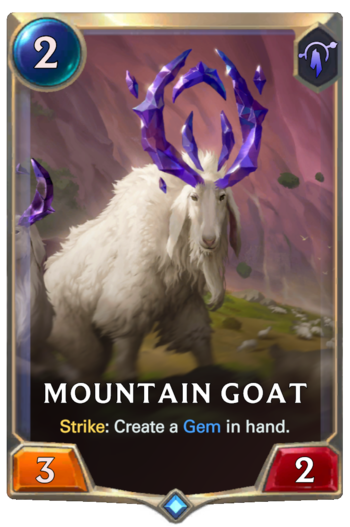 Mountain Goat Card