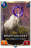 Mountain Goat Card