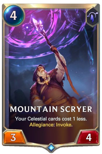 Mountain Scryer Card