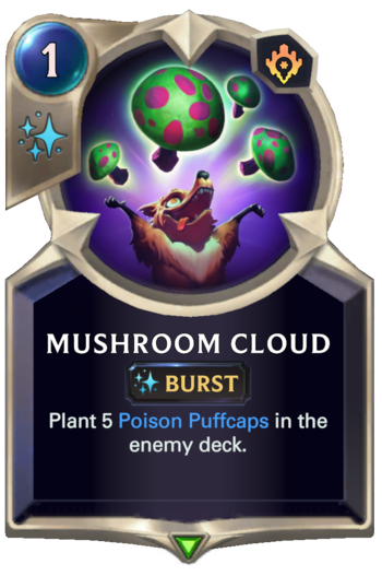 Mushroom Cloud Card